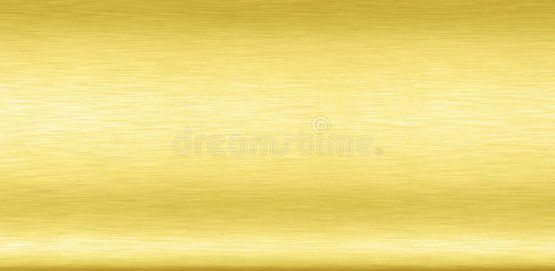 Abstract Shiny smooth foil metal Gold color background Bright vintage Brass plate chrome element texture concept simple bronze lea