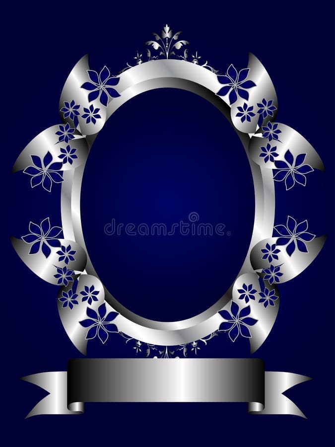 Blue Silver Background Swirl Stock Illustrations 3,465 Blue Silver