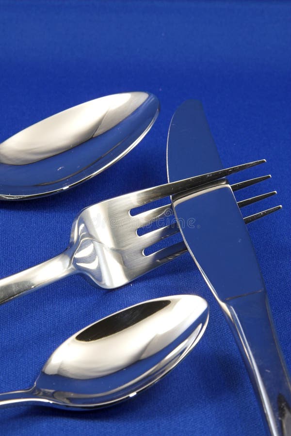 Silver cutlery set stock photo. Image of reflection, sets 1812498