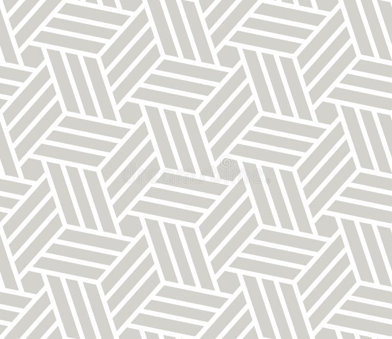 Abstract Simple Geometric Vector Seamless Pattern with White Line Texture  on Grey Background. Light Gray Modern Stock Vector - Illustration of  periodic, abstract: 136680831