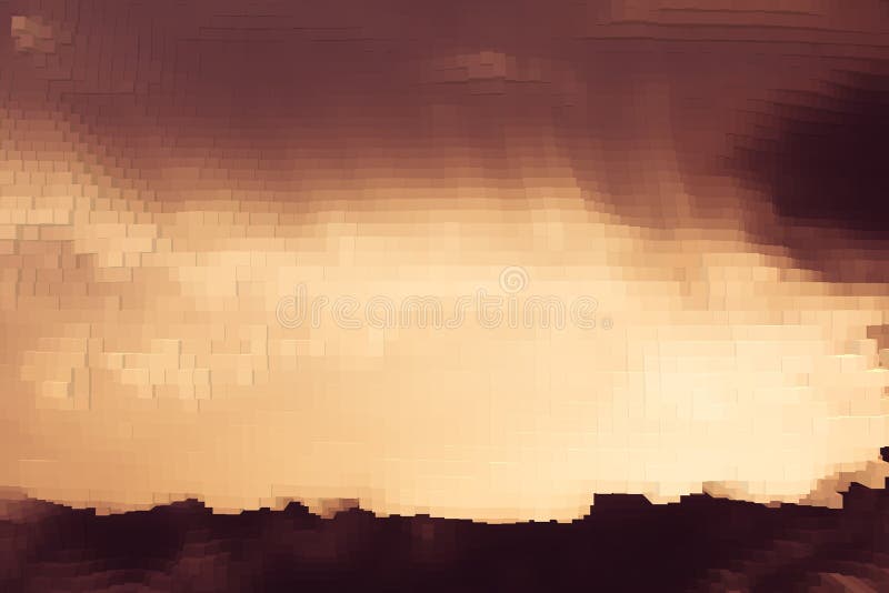 Abstract sky background extrude cube, texture vector illustration