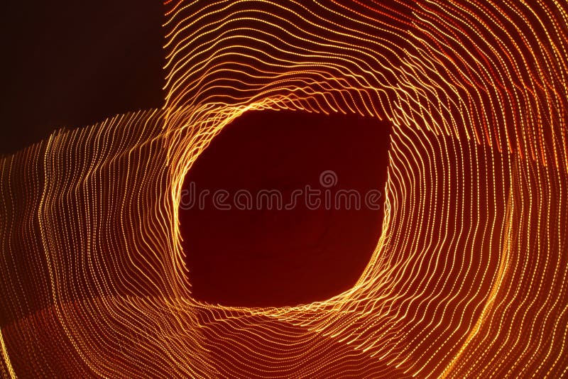 Abstract slow shutter lights closeup royalty free stock photography