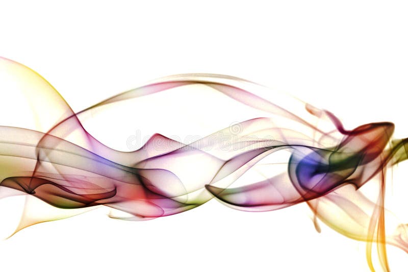 Abstract smoke art