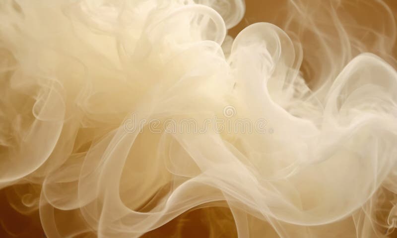 Abstract smoke color waves background. Generative AI stock illustration