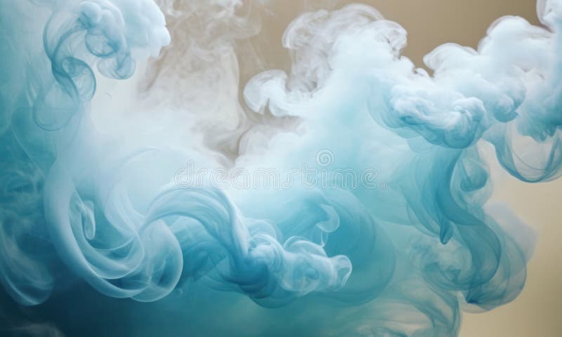 Abstract smoke color waves background. Generative AI royalty free illustration