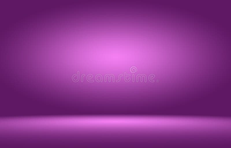 Abstract Smooth Purple Backdrop Room Interior Background Stock