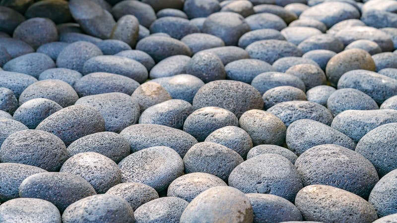 Abstract Smooth Round Pebbles Sea Stone Stock Photo - Image of design ...
