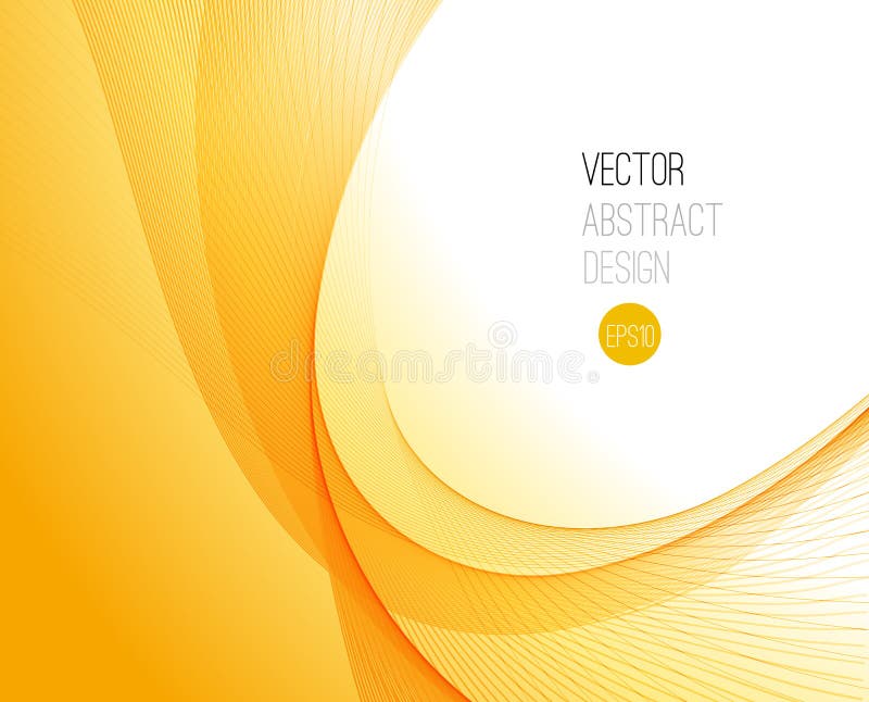 Abstract smooth wave motion illustration vector illustration