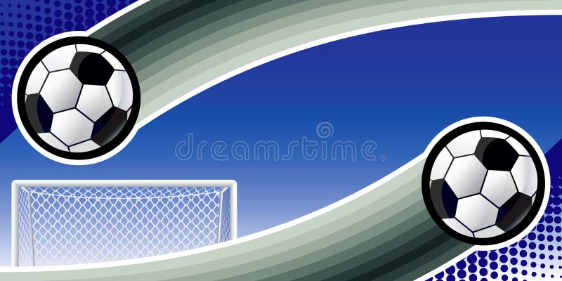 Abstract soccer background.