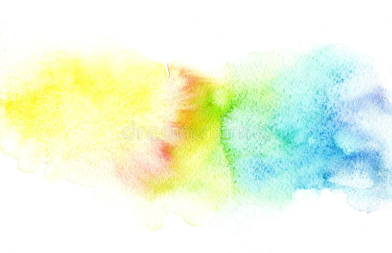 Abstract soft colorful rainbow watercolor blurred background.Graphic element vector illustration Abstract soft colorful rainbow watercolor blurred background.Graphic element vector illustration