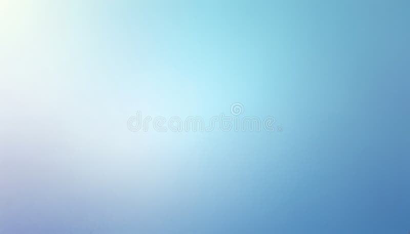 Abstract soft dreamy blue gradient background with noise grain effect texture. Light, smooth blur, pastel clean design with royalty free illustration