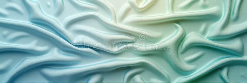 Abstract soft fabric texture in blue and green gradient royalty free illustration