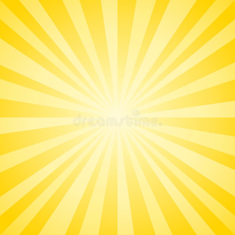 Abstract soft Yellow rays background. Vector EPS 10, cmyk