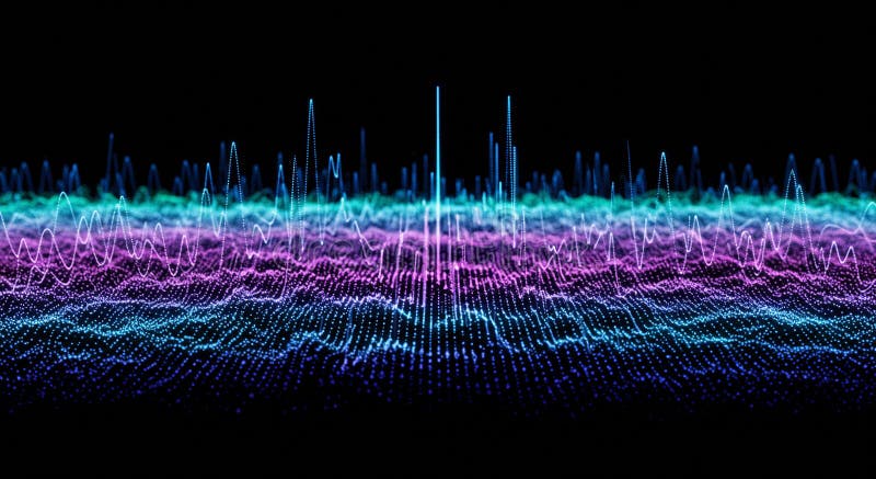 Purple Soundwave Stock Illustrations – 2,420 Purple