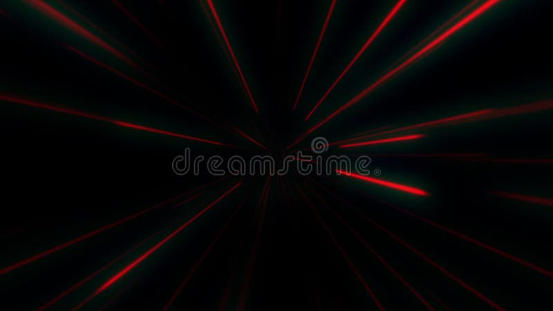 Abstract Space Travel motion background. Red Star field pattern warp motion. Abstract Wormhole Tunnel In Loop. royalty free illustration