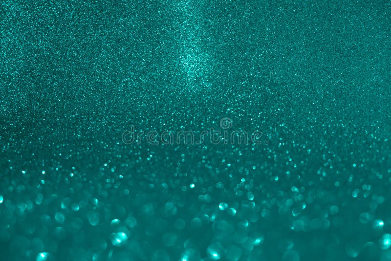 Abstract sparkling bokeh background. Top horizontal view copyspace. stock photo