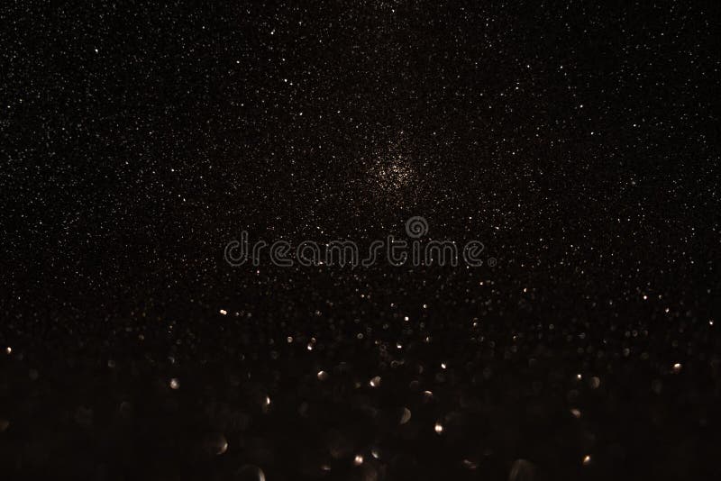 Abstract sparkling bokeh background. Top horizontal view copyspace.