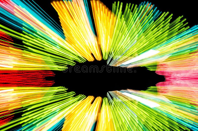 Abstract speed motion light lines