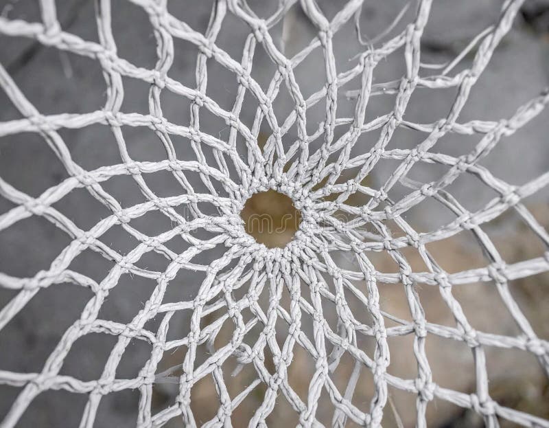 Abstract Spiral Mesh lattice structure royalty free illustration