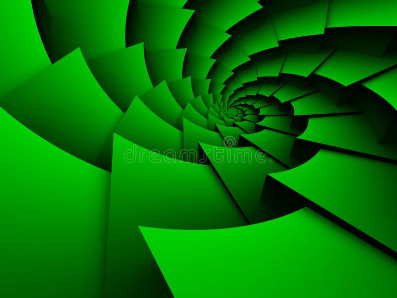Abstract spiraling background