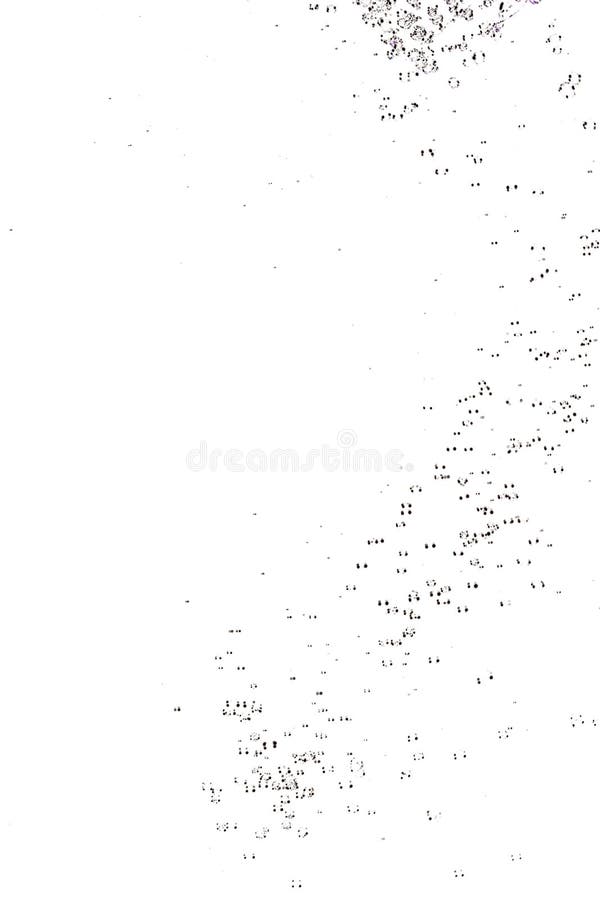 Abstract Splashes and Drops of Water on a White Background. Stock Image
