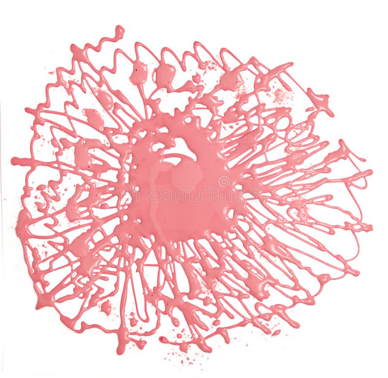 Abstract Spot Of A Pink Paint Stock Photo Image of stain, paints 8640600