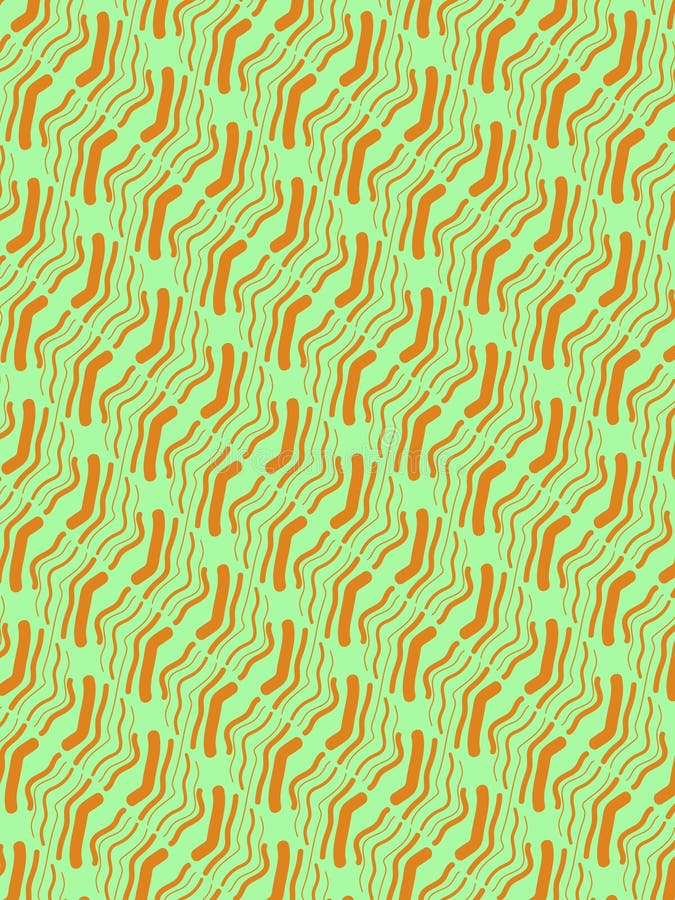 Orange Zebra Print. Stripes, Animal Skin, Tiger Stripes, Abstract