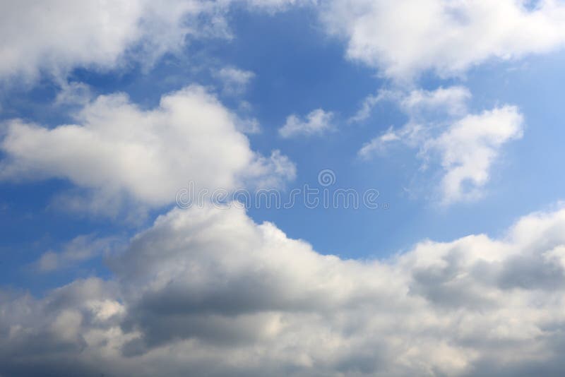 Abstract spring clouds stock photos