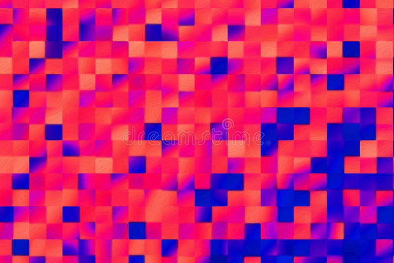 Abstract Square Blocks Pattern Background Stock Illustration ...