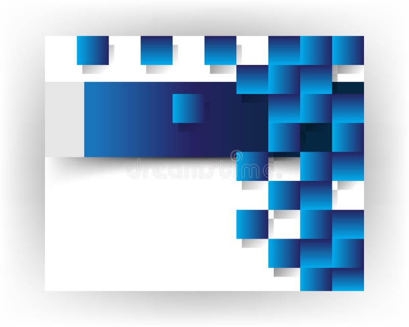 Abstract square elements pattern template backgrou royalty free illustration