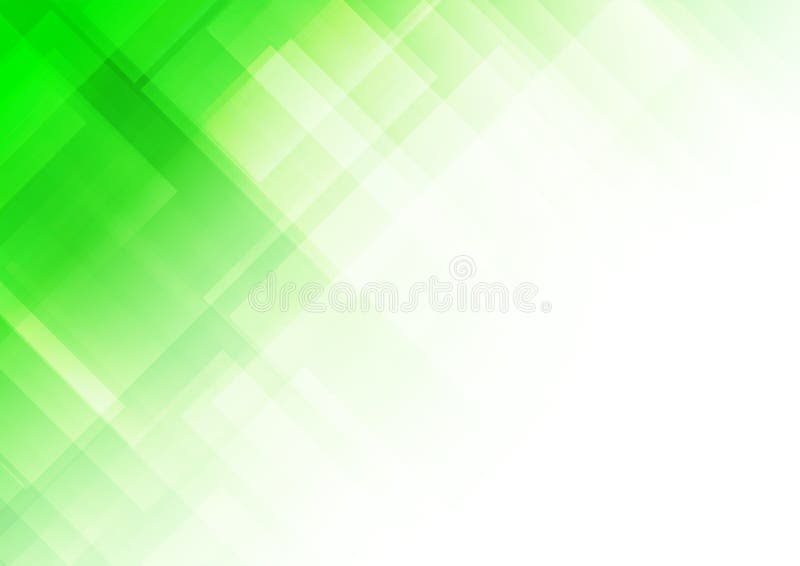 Abstract Square Shapes Green Background Stock Vector - Illustration of  backdrop, style: 135845440