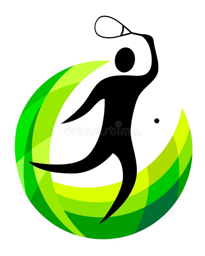 Squash Sport Logo Vector Quality Stock Illustrations 7 Squash Sport