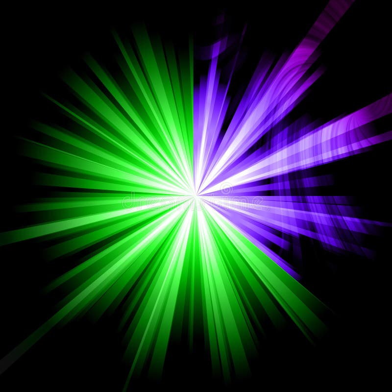 Abstract starburst
