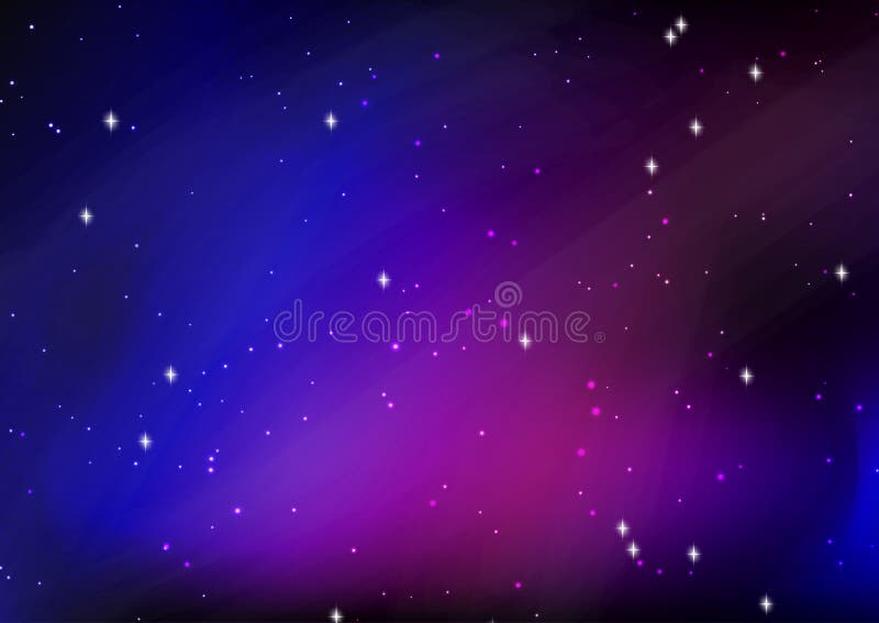 Starry sky stock vector. Illustration of space, christmas - 10880779