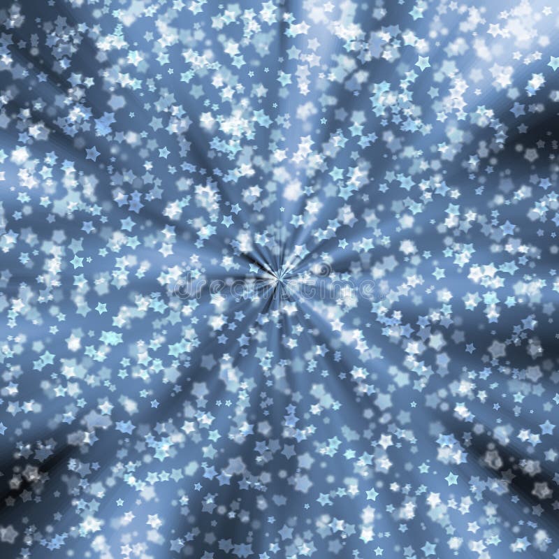 Abstract Stars Blast in Metallic Blue Color Background stock illustration Abstract Stars Blast in Metallic Blue Color Background stock illustration