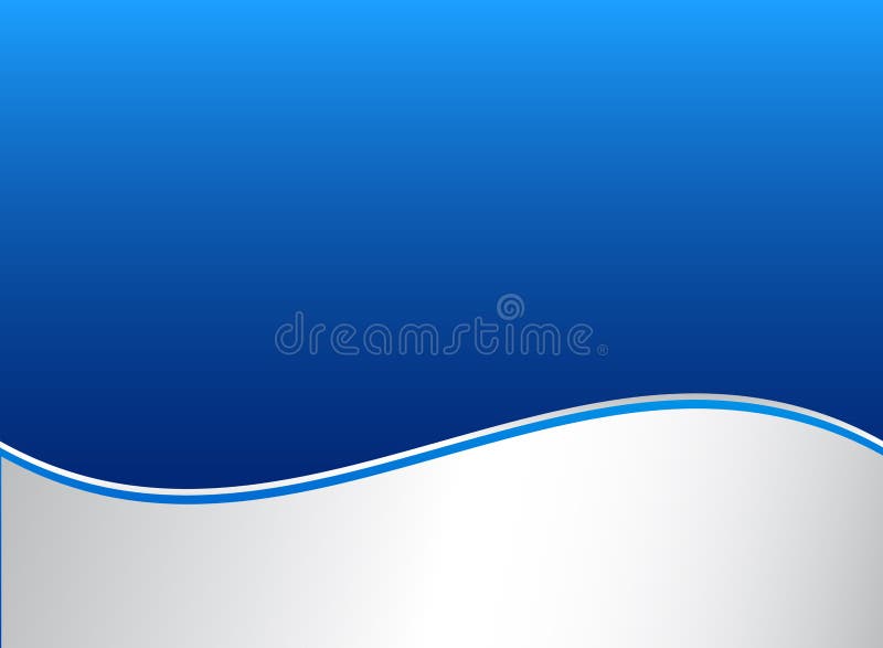 Abstract stripe wave lines graphic blue and white gradient color vector illustration