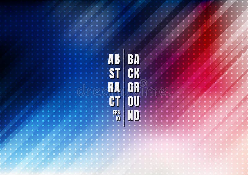 Abstract striped smooth motion blurred blue and red diagonal background with dots pattern royalty free illustration Abstract striped smooth motion blurred blue and red diagonal background with dots pattern royalty free illustration