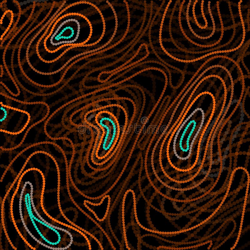Abstract style based of Australian Aboriginal art stock illustration Abstract style based of Australian Aboriginal art stock illustration