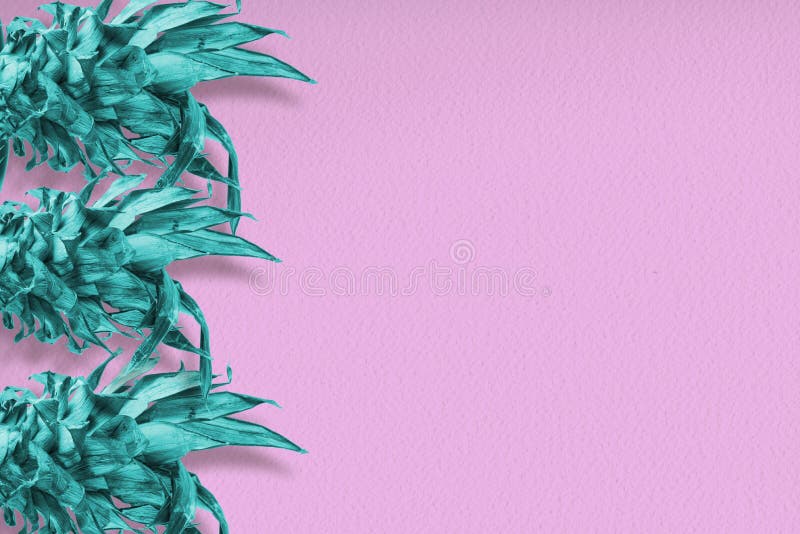 Abstract summer art of pineapple leaf background