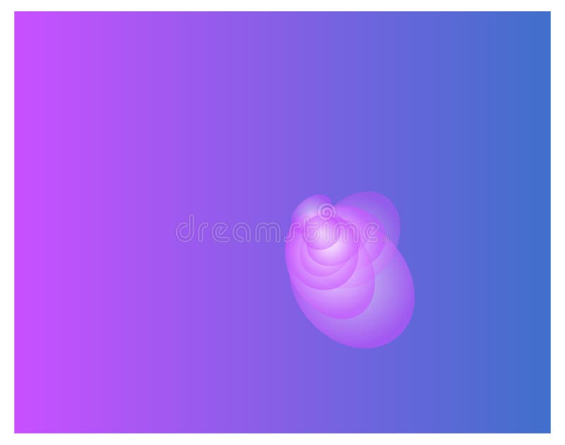 Abstract swirling gradient spiral with smooth pink to blue color transition vector illustration
