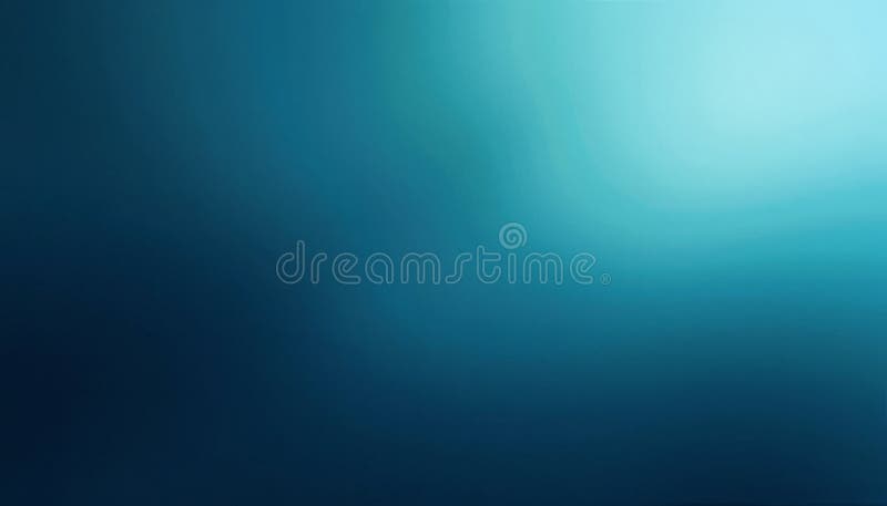 Abstract Teal and Blue Gradient Background: A Serene Digital Canvas stock illustration