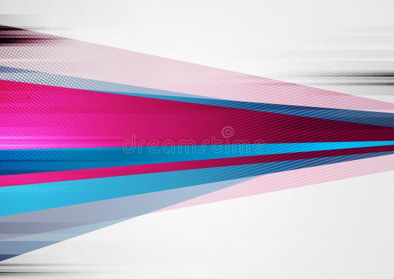Abstract tech colorful grunge vector background stock illustration