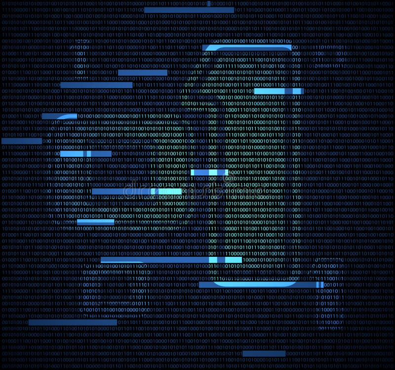 Abstract tech illustration. vector illustration