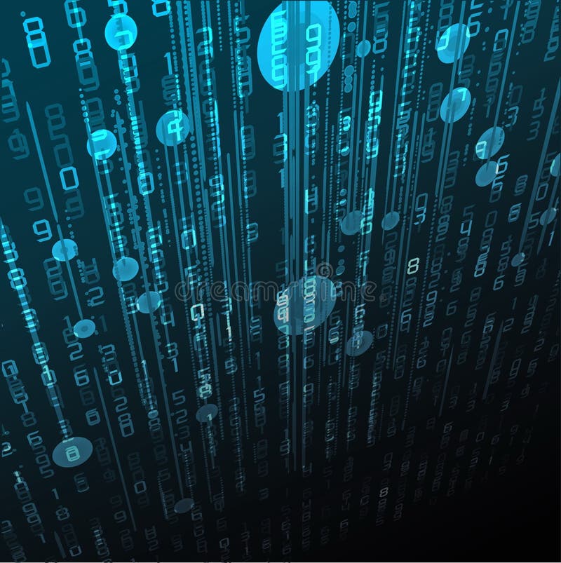 Abstract tech illustration. vector illustration