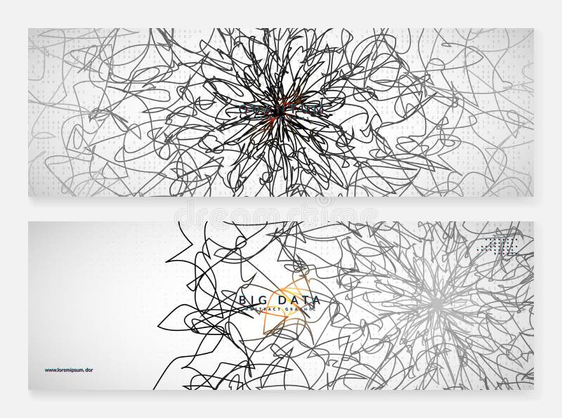 Abstract tech visuals. Digital technology royalty free illustration