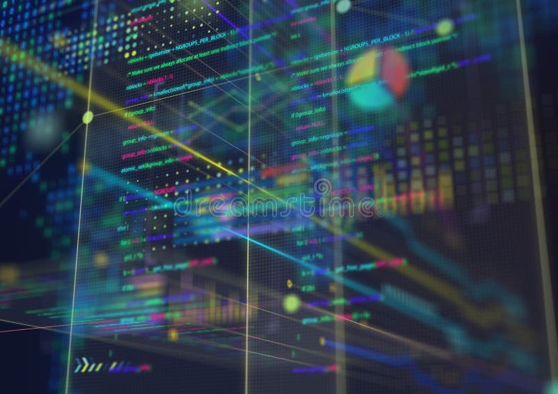 Abstract techno background. Futuristic abstract high-tech design.