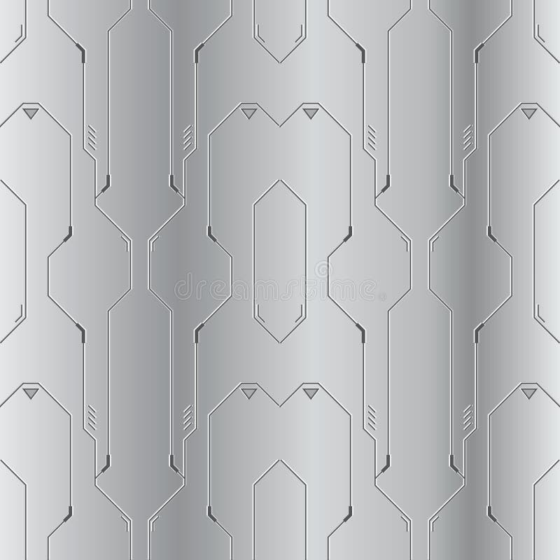 Abstract technological background high tech style stock illustration