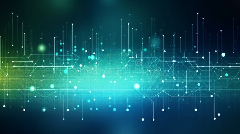 Abstract technology background. Circuit board, high computer color royalty free illustration