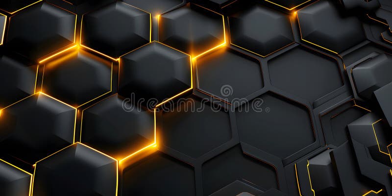 Abstract technology background hexagon glow neon line business background theme royalty free stock photos
