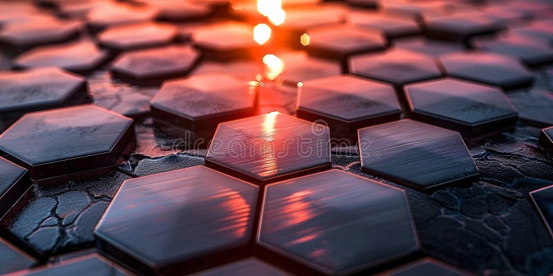 Abstract technology background hexagon glow neon line business background theme royalty free stock photo